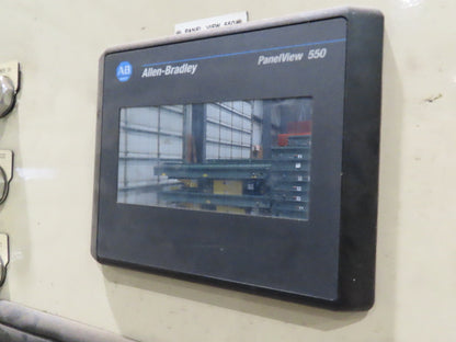 Birch 20 Ton 4-Post Vertical Hydraulic Die Casting Trim Press 25Hp 460V