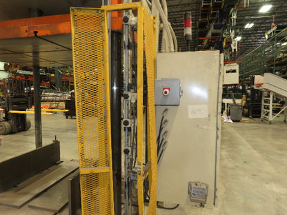 Birch 20 Ton 4-Post Vertical Hydraulic Die Casting Trim Press 25Hp 460V