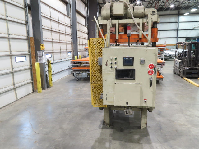 Birch 20 Ton 4-Post Vertical Hydraulic Die Casting Trim Press 25Hp 460V