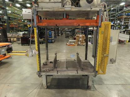 Birch 20 Ton 4-Post Vertical Hydraulic Die Casting Trim Press 25Hp 460V