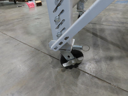Roach 48"x 13' 3" Powered Roller Decline Conveyor 130VDC O-Ring Belt Drive