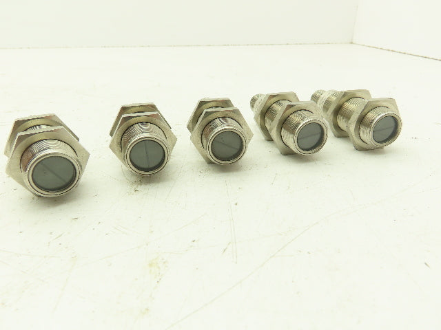 IFM electrontic OGP200 Proximity Switch Sensor 10-36VDC M12 4 Pin Lot Of 5