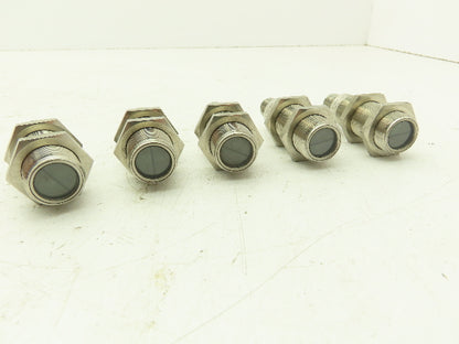 IFM electrontic OGP200 Proximity Switch Sensor 10-36VDC M12 4 Pin Lot Of 5