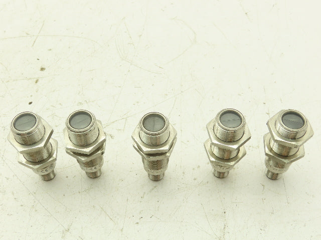 IFM electrontic OGP200 Proximity Switch Sensor 10-36VDC M12 4 Pin Lot Of 5