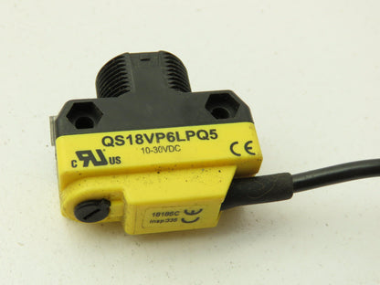 Banner QS18VP6LPQ5 Photoelectric Sensor 3.5 Meter Range 10-30VDC Lot Of 14