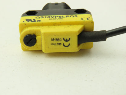 Banner QS18VP6LPQ5 Photoelectric Sensor 3.5 Meter Range 10-30VDC Lot Of 14