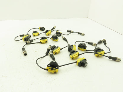 Banner QS18VP6LPQ5 Photoelectric Sensor 3.5 Meter Range 10-30VDC Lot Of 14