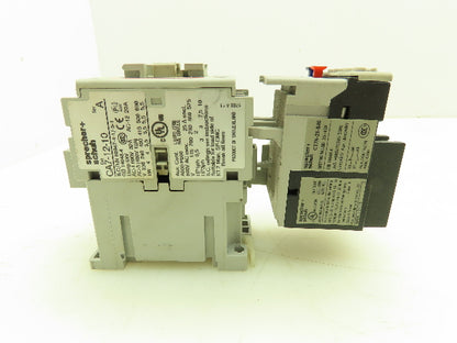 Sprecher Schuh CT7N-23-B40 Motor Starter Overload 2.9-4A Trip 600V 3Ph 120V Coil