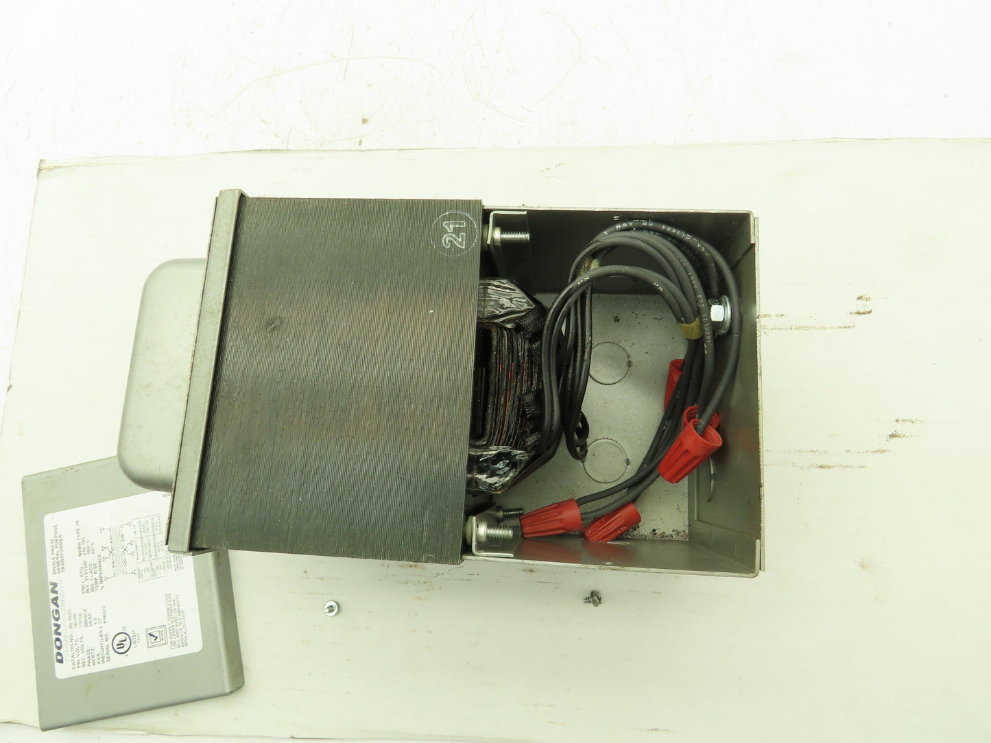 Dongan 80-1035 Control Transformer 1KVA Single Phase HV 240/480V LV 120/240V