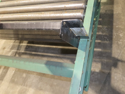 34" Safety Step for Roller Conveyor Steel Flush Mount 8"x 31" BF  Lot of 38