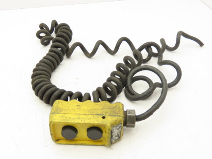 SQUARE D 9001BW73Y236 Pendant Station Up/Down Pushbutton 1 Speed 600VAC 5A Ser A