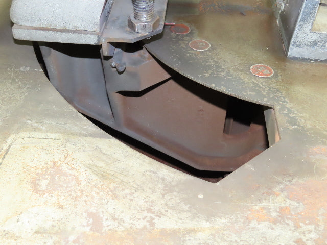 Everett 16-MIT Cut Off Abrasive Metal Saw 16" Blade Exhaust Blower 10Hp 3210RPM