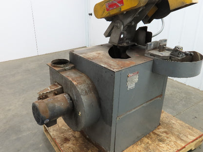Everett 16-MIT Cut Off Abrasive Metal Saw 16" Blade Exhaust Blower 10Hp 3210RPM