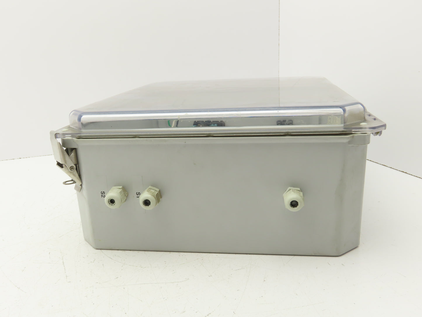 Wiegmann HW-CC141206CHQR Electrical Enclosure Control Panel 14x12x6" Clear Cover