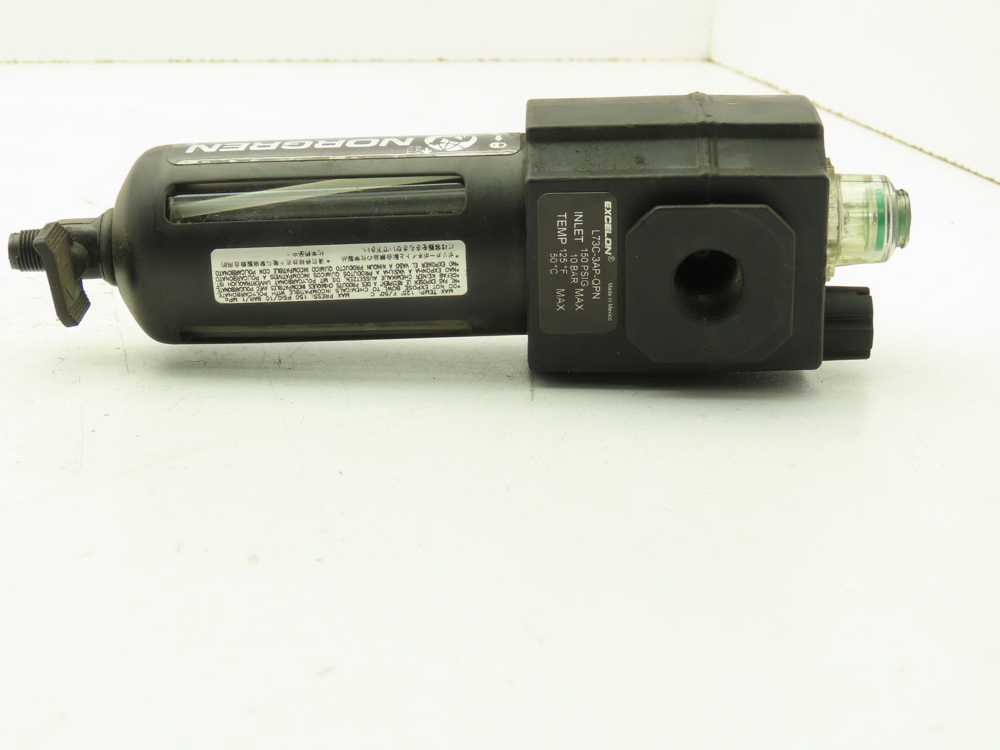 Norgren L73C-3AP-QPN Lubricator 3/8" PTF 150 PSIG 10 Bar With Manual Drain