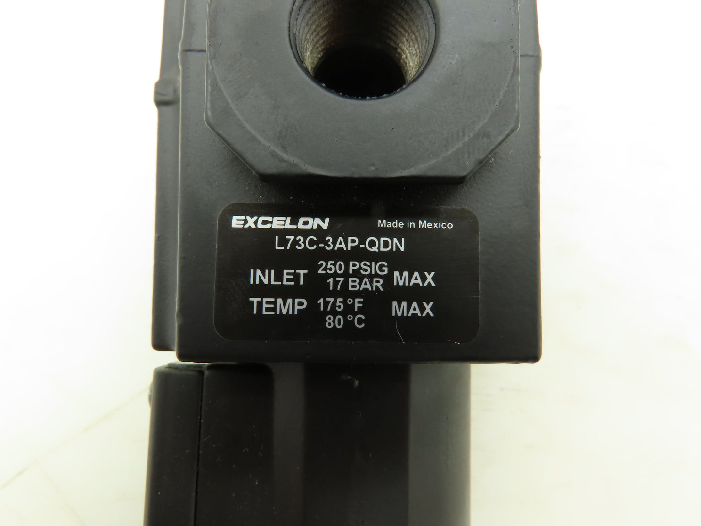 Norgren L73C-3AP-QDN Lubricator 250 PSIG 17 Bar Manual Drain 3/8" NPT