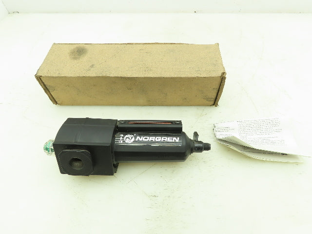 Norgren L73C-3AP-QDN Lubricator 250 PSIG 17 Bar Manual Drain 3/8" NPT