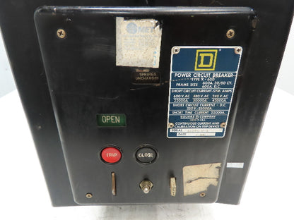 Square D K-600 Low Voltage Power Circuit Breaker 600A 600V