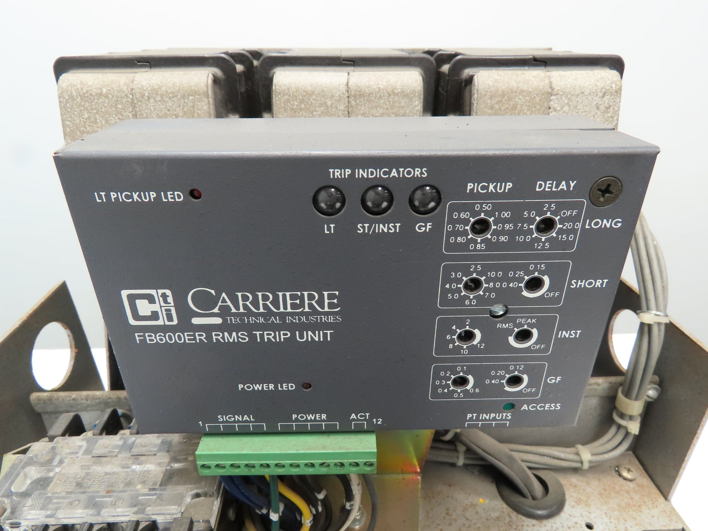 Square D K-600 Low Voltage Power Circuit Breaker 600A 600V Carriere FB600ER RMS