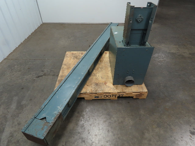 General Electric AFS-1 GE Armor Clad 10' Busway 1200A 600V Tap Box 3 Pole 3 Wire