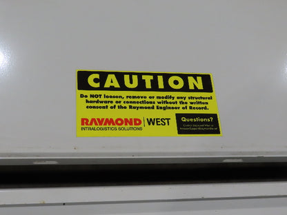 Roach 1096MC Incline Roller Conveyor Side Guard Rail Skirting 18"x 54'