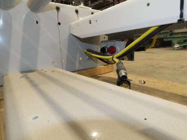 Roach 48"x 5' Modular Powered Roller Conveyor Section 130VDC O-Ring Belt Drive