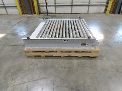 Roach 48"x 5' Modular Powered Roller Conveyor Section 130VDC O-Ring Belt Drive