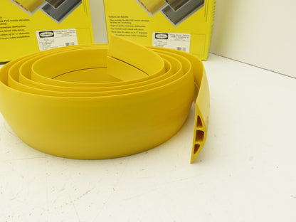 Hubbell FT2Y10 Cable Protector 1 Channel Yellow 10' Lot of 3