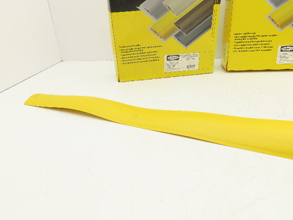 Hubbell FT2Y10 Cable Protector 1 Channel Yellow 10' Lot of 3