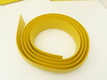 Hubbell FT2Y10 Cable Protector 1 Channel Yellow 10' Lot of 3