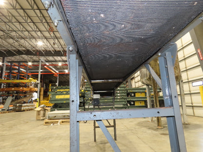 Titan 20"x 10' Slider Bed Conveyor 16" Belt .5Hp 460V 3PH End Drive 50 FPM