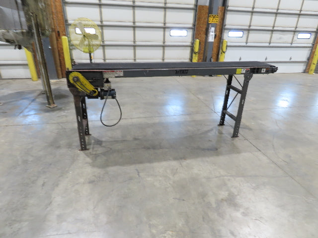 Titan 20"x 10' Slider Bed Conveyor 16" Belt .5Hp 460V 3PH End Drive 50 FPM