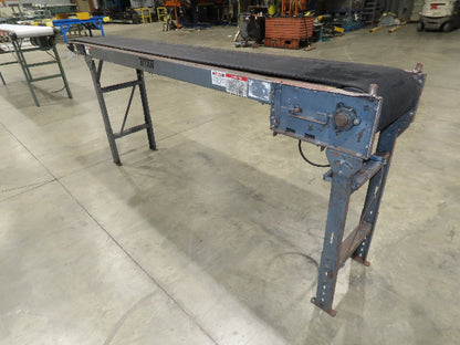 Titan 20"x 10' Slider Bed Conveyor 16" Belt .5Hp 460V 3PH End Drive 50 FPM