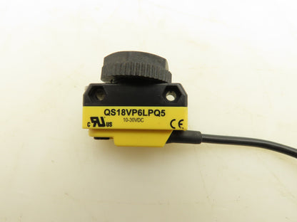 Banner QS18VP6LPQ5 Photoelectric Sensor 10-30VDC 4 Pin Connection Lot Of 5