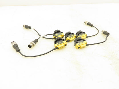 Banner QS18VP6LPQ5 Photoelectric Sensor 10-30VDC 4 Pin Connection Lot Of 5