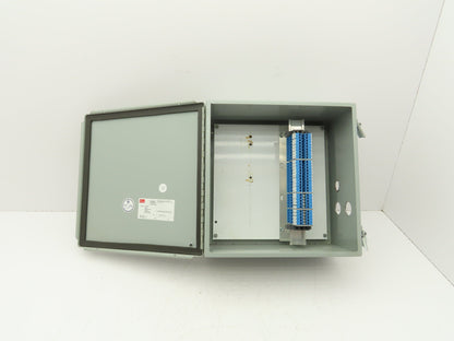 Hoffman A1212CH Electrical Enclosure Hinged 12"H x 12"W x 6" With Back Plate