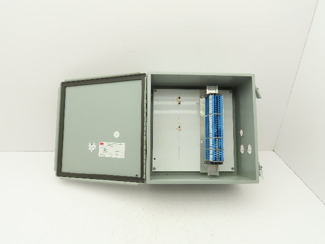 Hoffman A1212CH Electrical Enclosure Hinged 12"H x 12"W x 6" With Back Plate