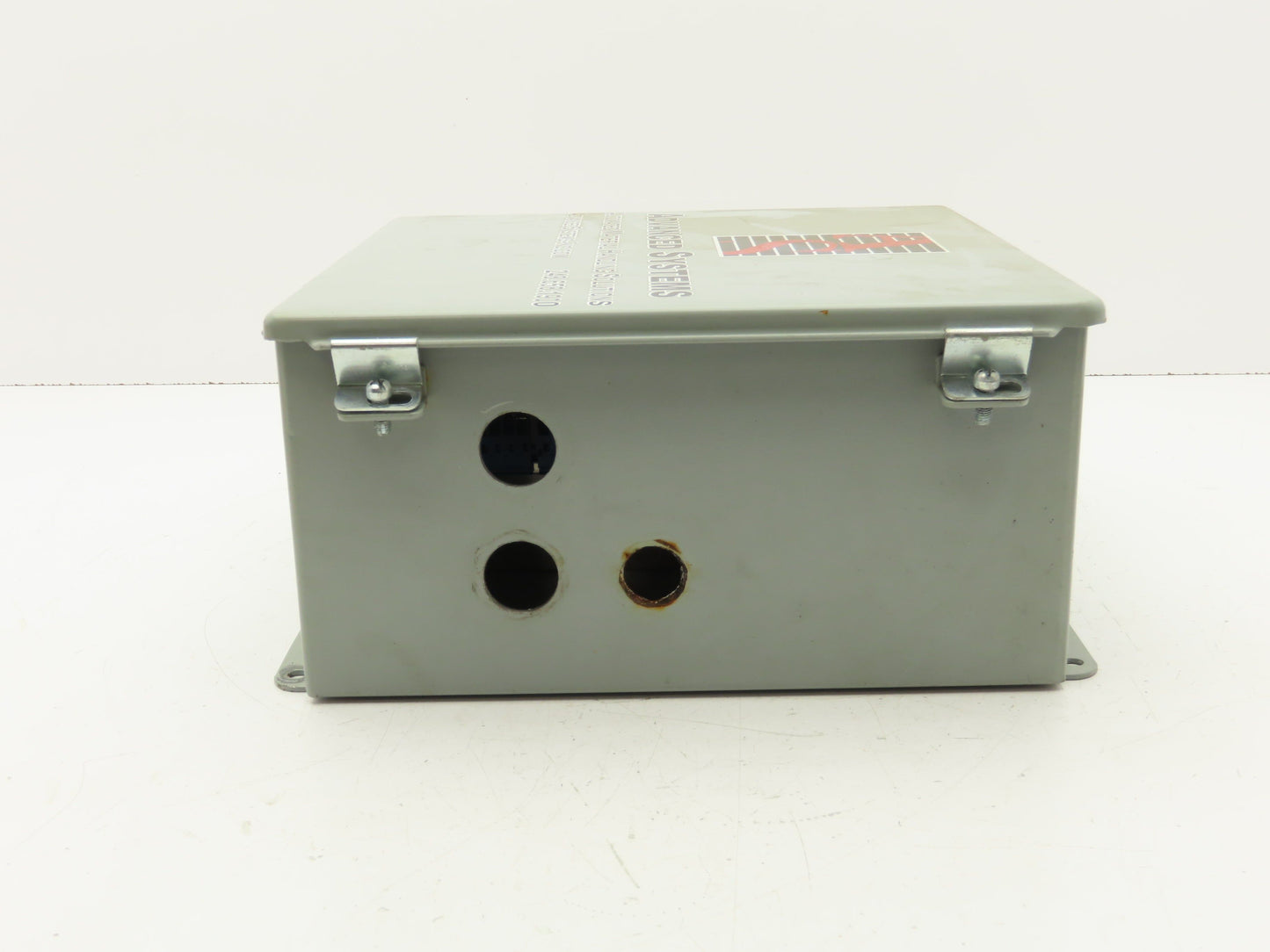 Hoffman A1212CH Electrical Enclosure Hinged 12"H x 12"W x 6" With Back Plate
