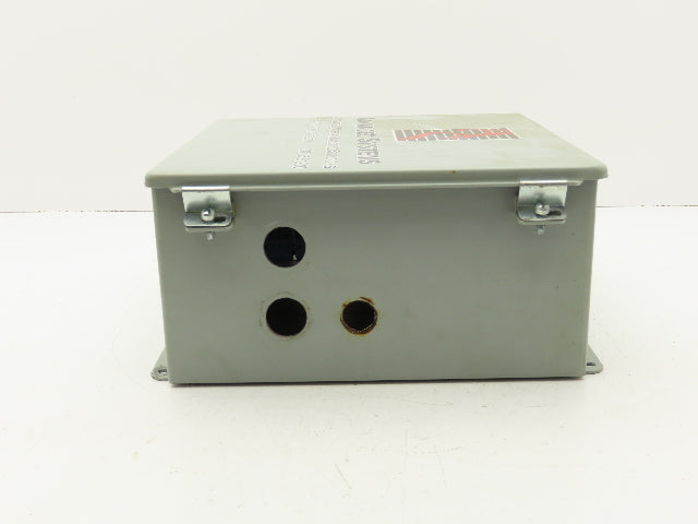 Hoffman A1212CH Electrical Enclosure Hinged 12"H x 12"W x 6" With Back Plate