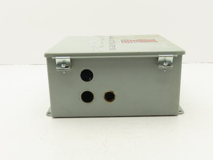Hoffman A1212CH Electrical Enclosure Hinged 12"H x 12"W x 6" With Back Plate