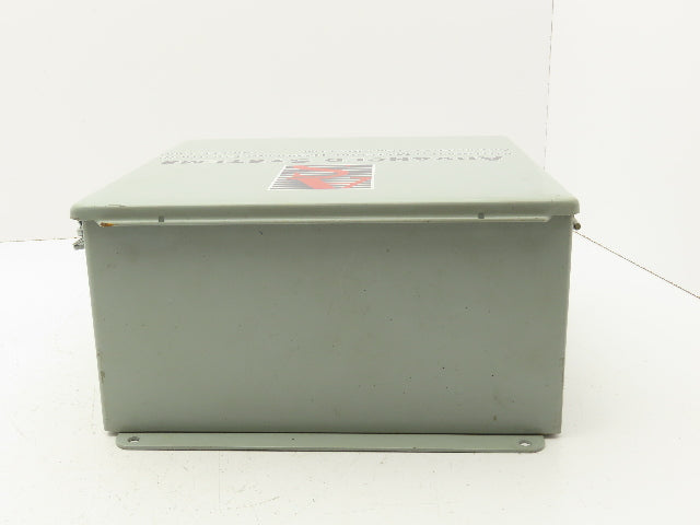 Hoffman A1212CH Electrical Enclosure Hinged 12"H x 12"W x 6" With Back Plate