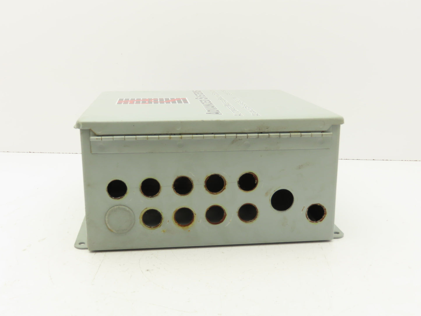 Hoffman A1212CH Electrical Enclosure Hinged 12"H x 12"W x 6" With Back Plate