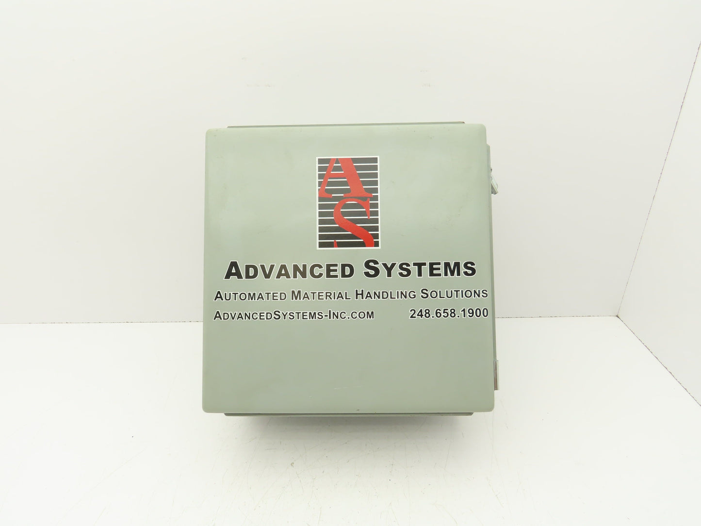 Hoffman A1212CH Electrical Enclosure Hinged 12"H x 12"W x 6" With Back Plate