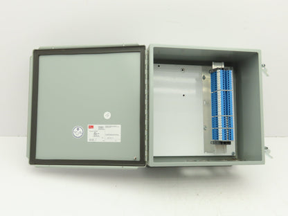 Hoffman A1212CH Electrical Enclosure Hinged 12"H x 12"W x 6" With Back Plate