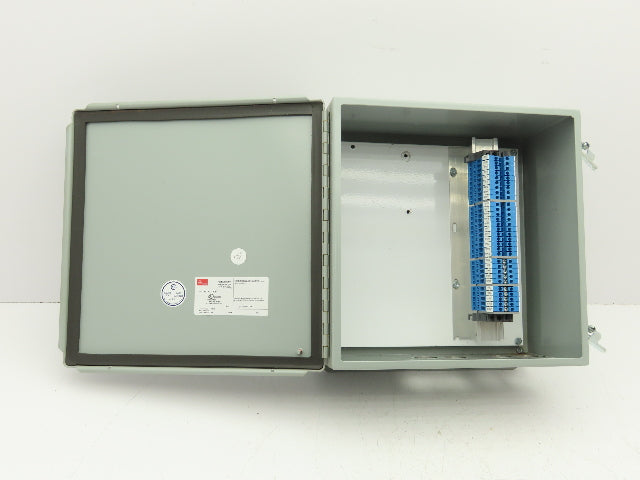 Hoffman A1212CH Electrical Enclosure Hinged 12"H x 12"W x 6" With Back Plate