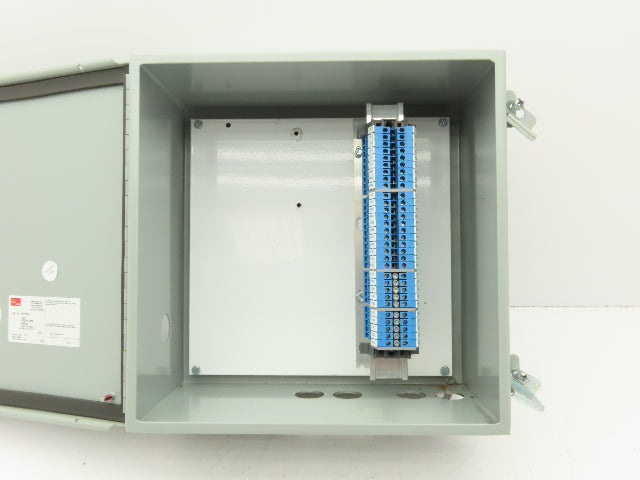 Hoffman A1212CH Electrical Enclosure Hinged 12"H x 12"W x 6" With Back Plate