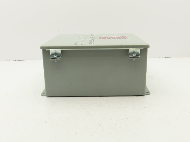 Hoffman A1212CH Electrical Enclosure Hinged 12"H x 12"W x 6" With Back Plate