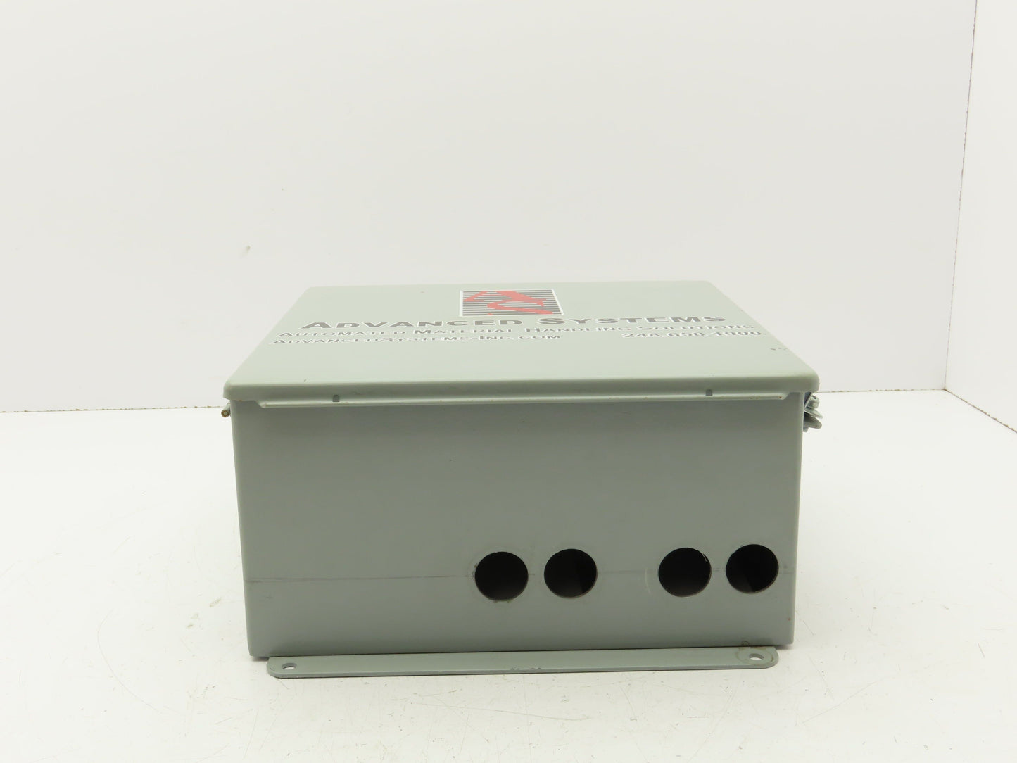 Hoffman A1212CH Electrical Enclosure Hinged 12"H x 12"W x 6" With Back Plate
