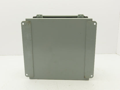 Hoffman A1212CH Electrical Enclosure Hinged 12"H x 12"W x 6" With Back Plate