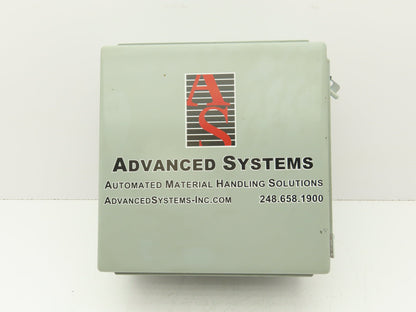 Hoffman A1212CH Electrical Enclosure Hinged 12"H x 12"W x 6" With Back Plate